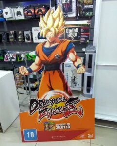 Propaganda Dragon Ball FighterZ - São Paulo - 2018