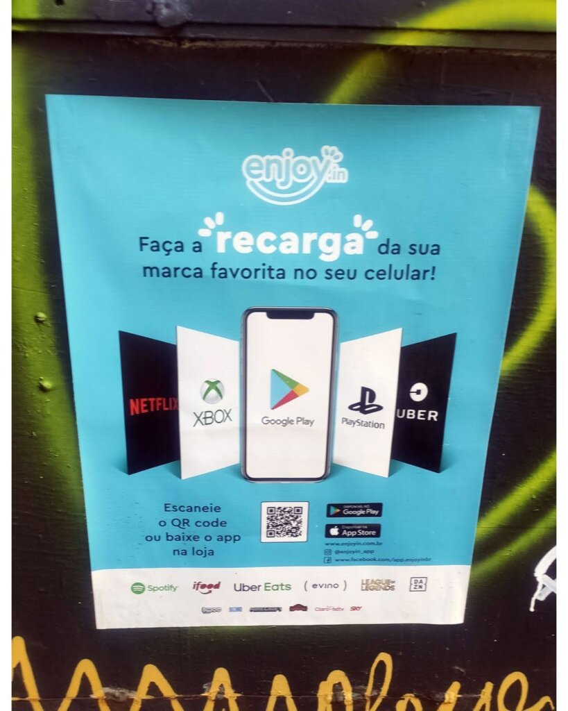 Propaganda Enjoy - São Paulo - 2021