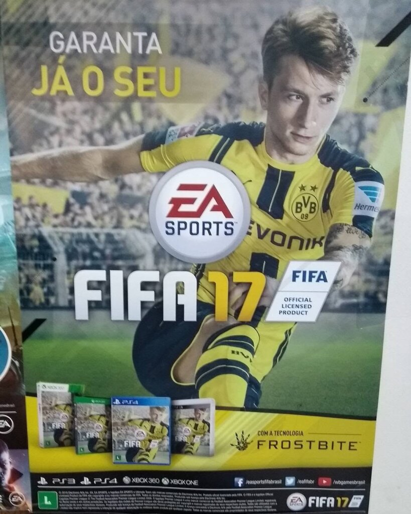 Propaganda FIFA 17 - Santa Ifigênia - 2017