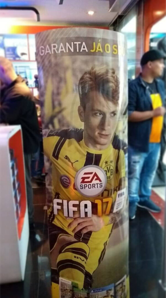 Propaganda FIFA 17 - Santa Ifigênia - 2017