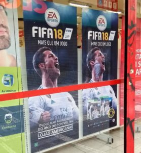 Propaganda FIFA 18 - Lojas Americanas - 2017