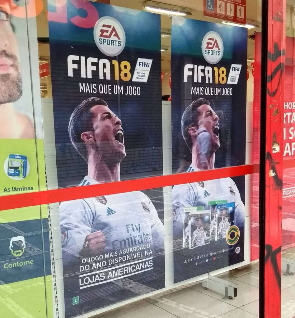 Propaganda FIFA 18 - Lojas Americanas - 2017