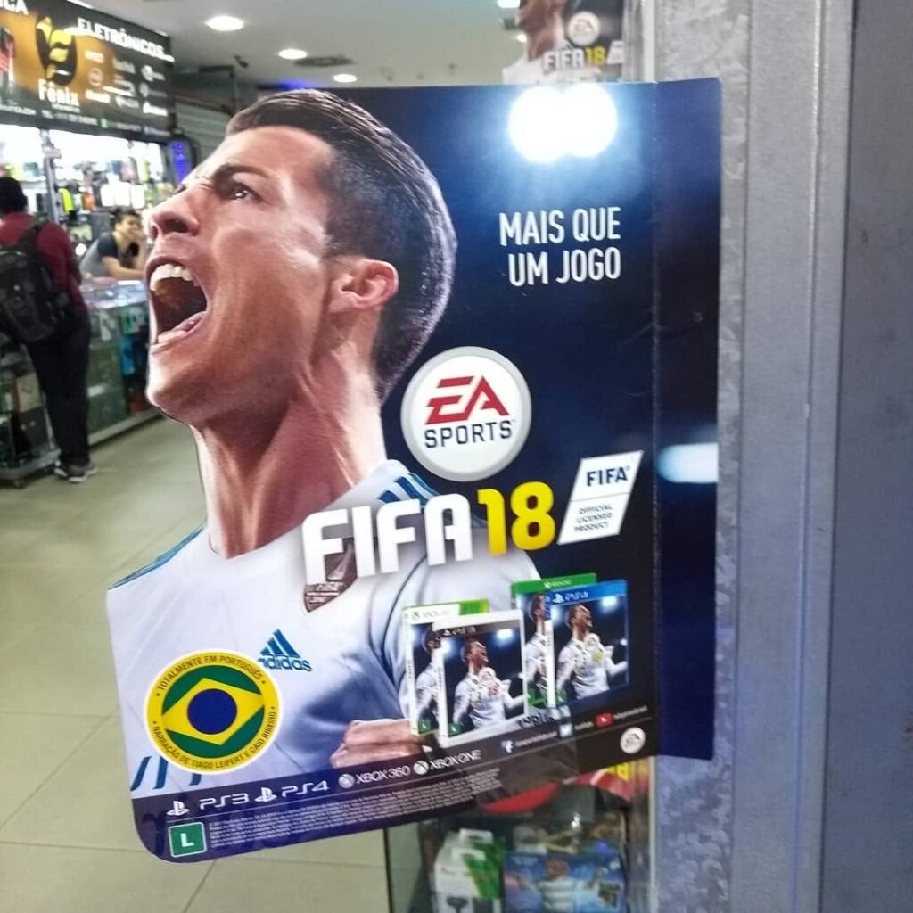 Propaganda FIFA 18 - Santa Ifigênia - 2018