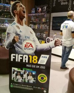 Propaganda FIFA 18 - Saraiva 2017