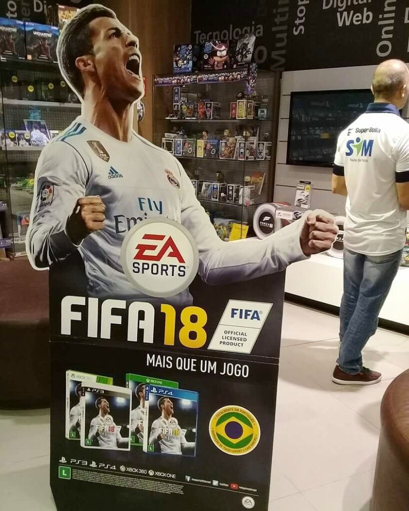 Propaganda FIFA 18 - Saraiva 2017