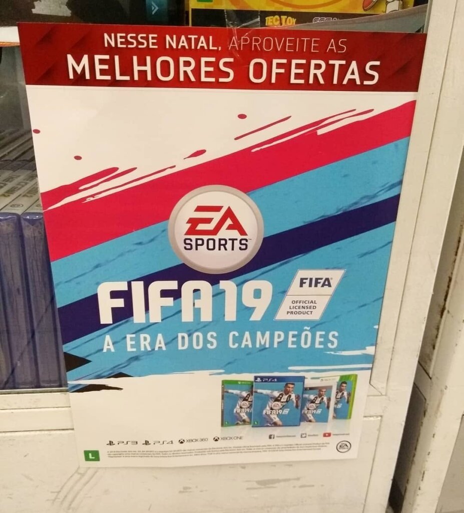 Propaganda FIFA 19 - São Paulo - 2018