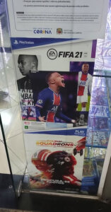 Propaganda FIFA 21 e Star Wars Squadrons - São José dos Campos - 2022