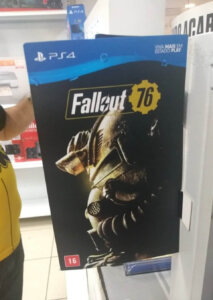 Propaganda Fallout 76 - Lojas Americanas - 2019