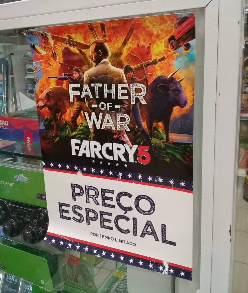 Propaganda Far Cry 5 - Lojas Americanas - 2018