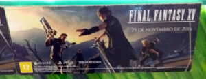 Propaganda Final Fantasy XV - Santa Ifigênia - 2017
