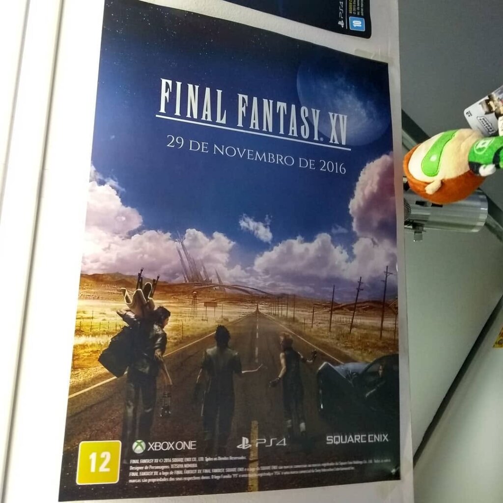 Propaganda Final Fantasy XV - Santa Ifigênia - 2018