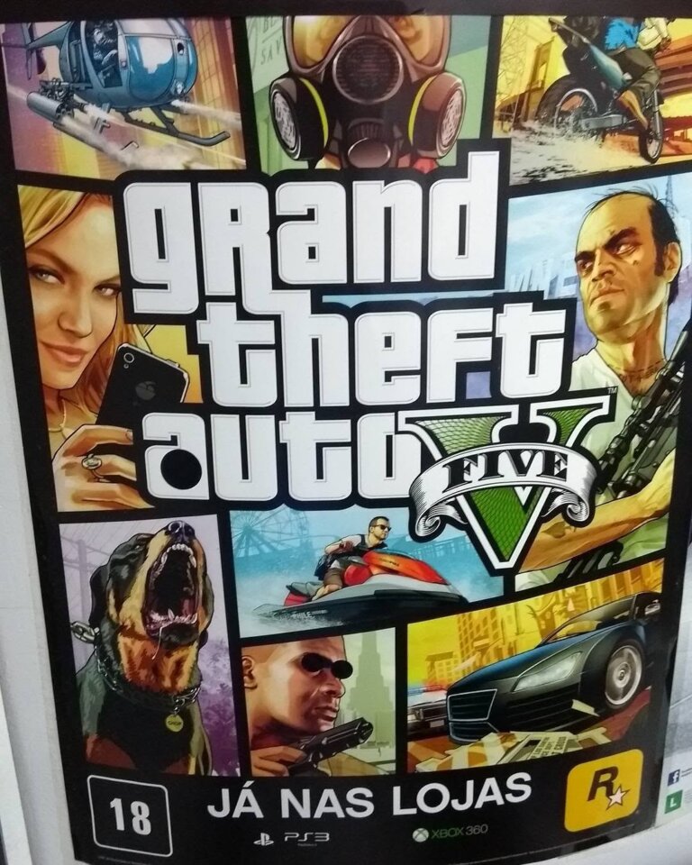 Propaganda GTA V - Santa Ifigênia - 2017