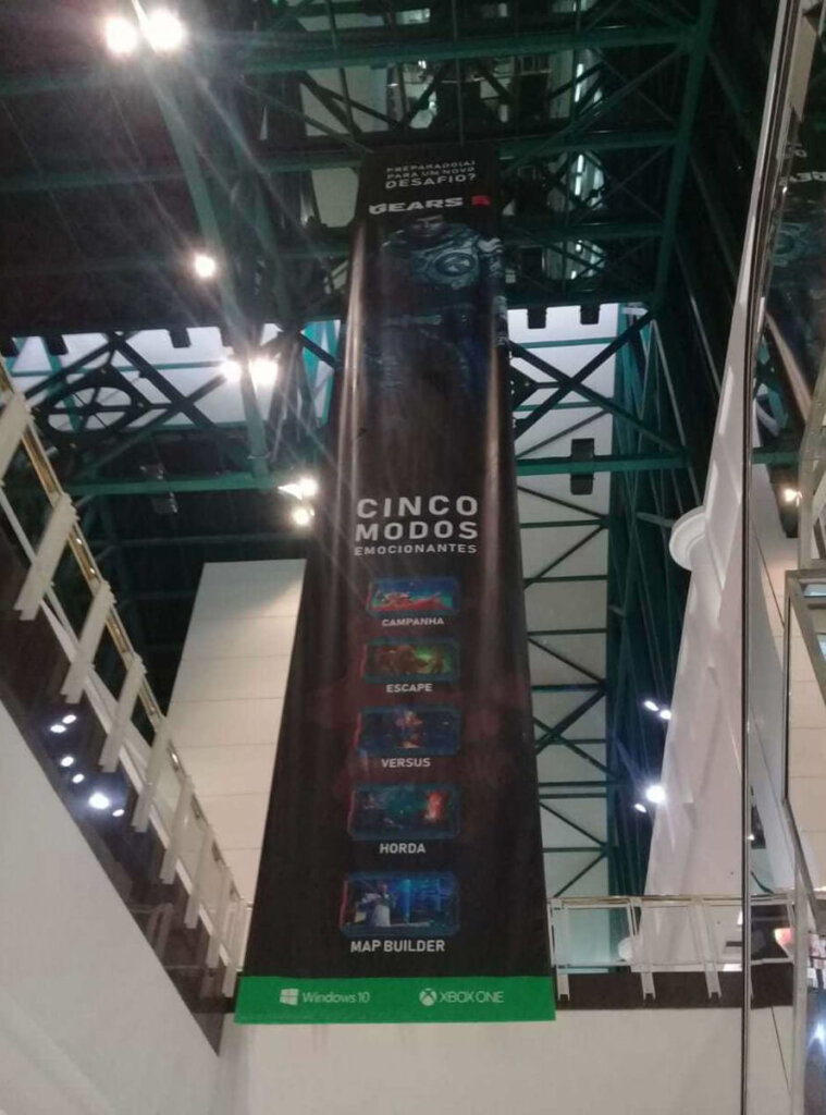 Propaganda Gears 5 - São Paulo - 2019