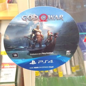 Propaganda God of War - Lojas Americanas - 2018