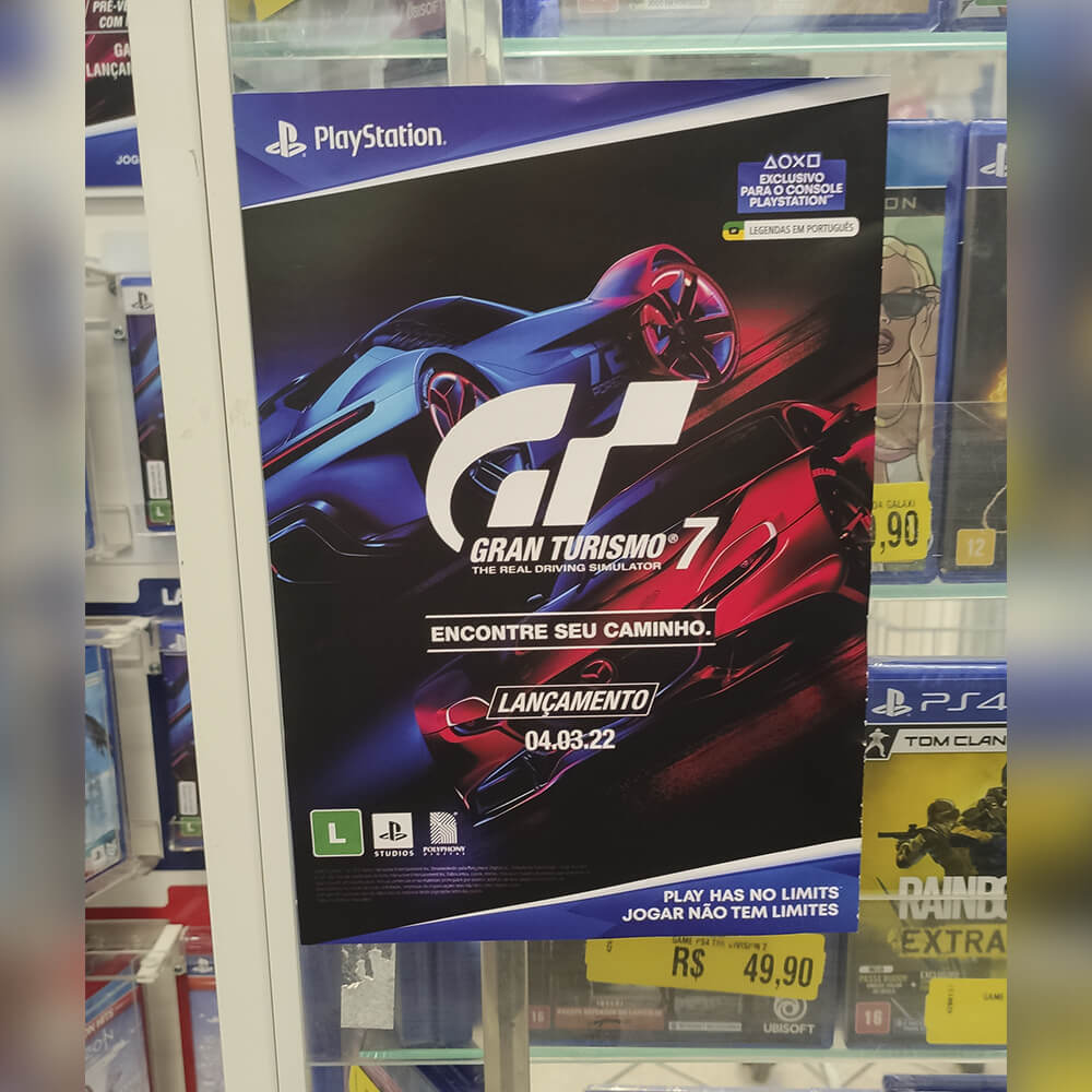 Propaganda Gran Turismo 7 - Americanas - 2022