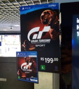 Propaganda Gran Turismo Sport - São Paulo - 2017