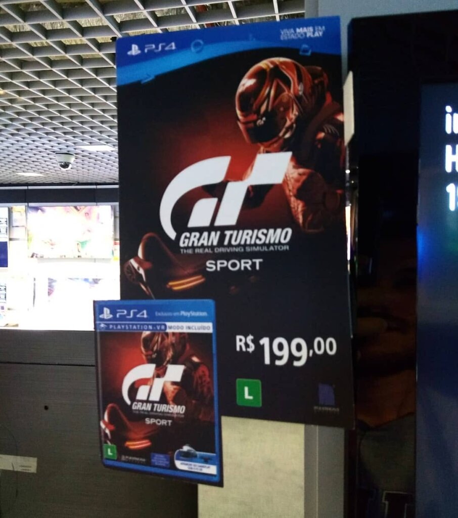 Propaganda Gran Turismo Sport - São Paulo - 2017