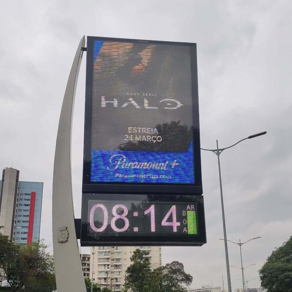 Propaganda Halo - JCDecaux (São Paulo) - 2022