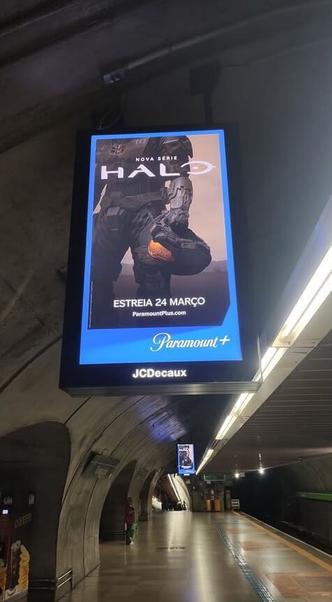 Propaganda Halo - Metrô de São Paulo - 2022