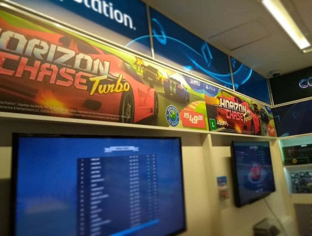 Propaganda Horizon Chase Turbo - Saraiva - 2018