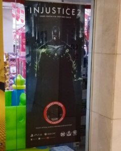 Propaganda Injustice 2 - Lojas Americanas - 2017