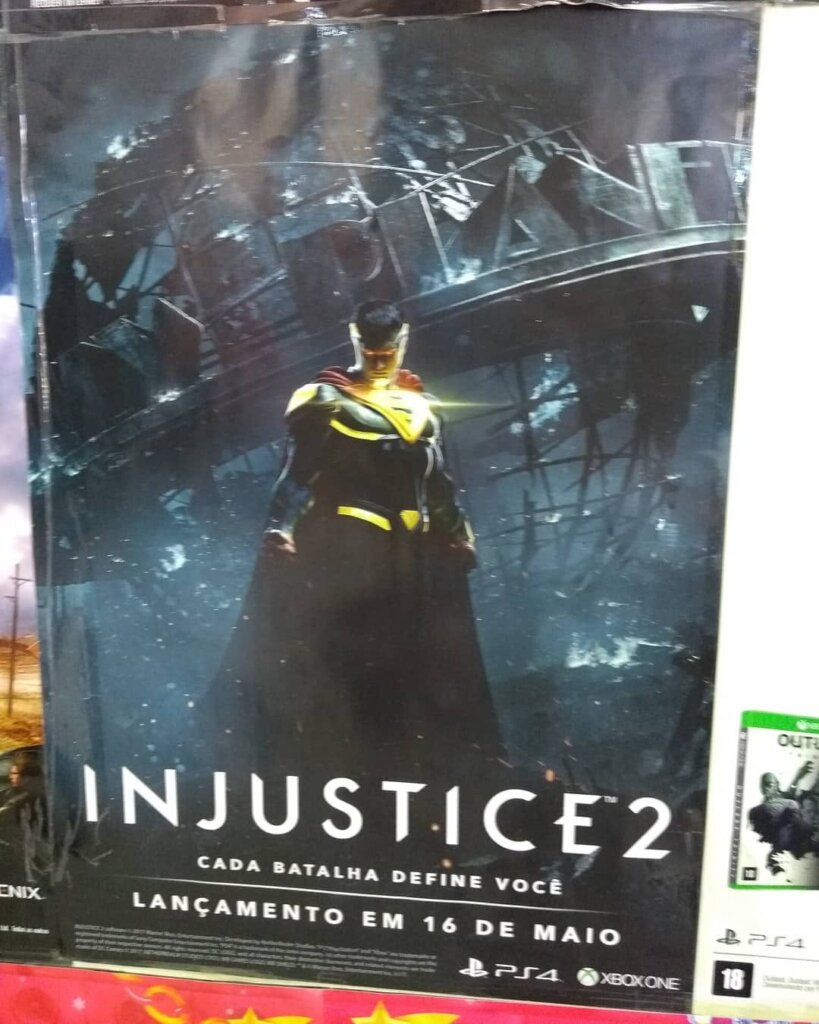 Propaganda Injustice 2 - Santa Ifigênia - 2018