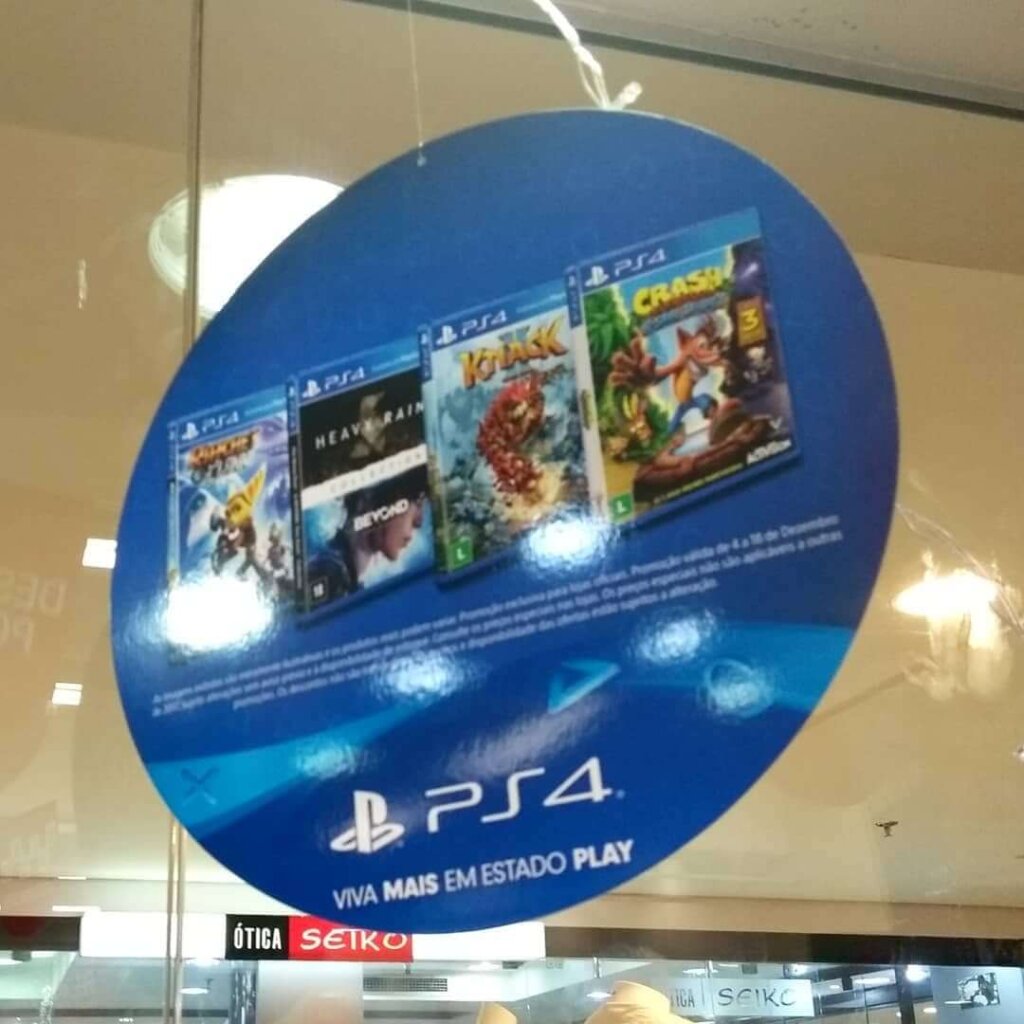 Propaganda Jogos PS4 - Lojas Americanas (@m.amandasouza) - 2018