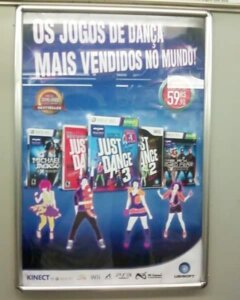 Jogos de Dança - Ubisoft Brasil - Metrô SP - 2012