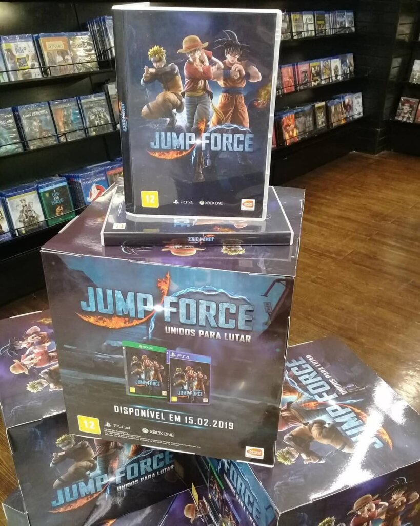 Propaganda Jump Force - Saraiva - 2019