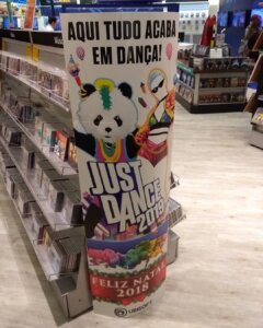 Propaganda Just Dance 2019 - Saraiva - 2018