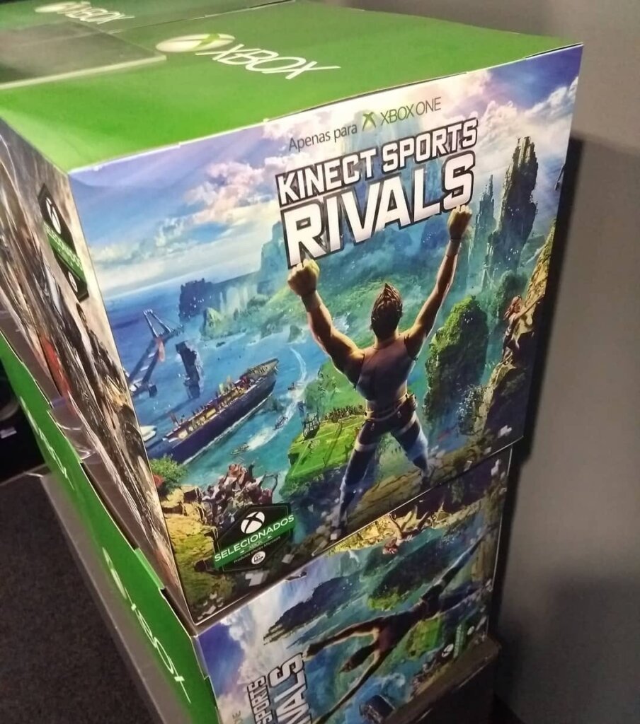 Propaganda Kinect Sports Rivals - São Paulo - 2018