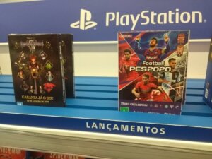 Propaganda Kingdom Hearts 3 e eFootball PES 2020 - Kalunga - 2019