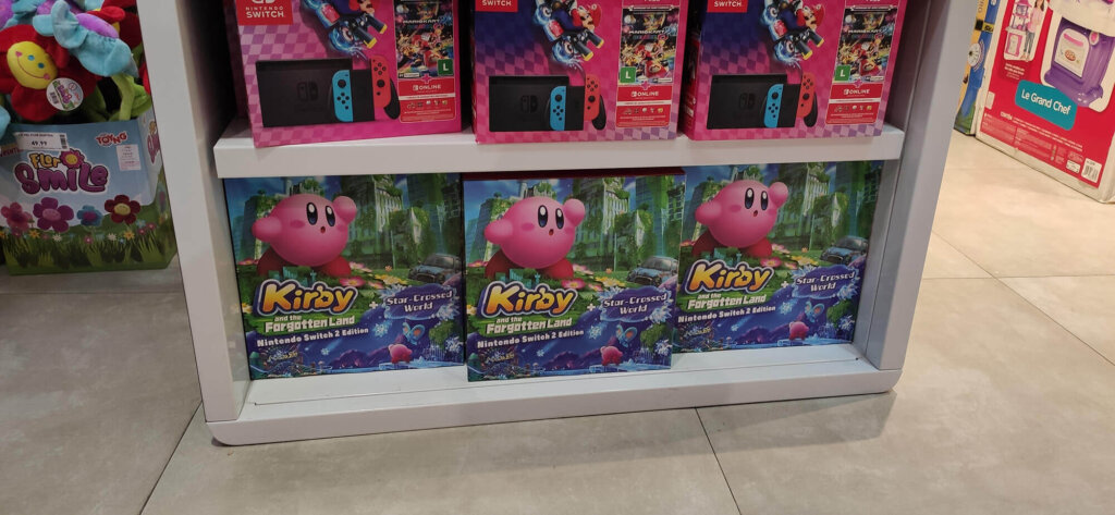 Propaganda Kirby and the Forgotten Land - São Paulo - 2025