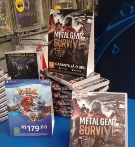 Propaganda Knack 2 e Metal Gear Survive - Saraiva - 2018