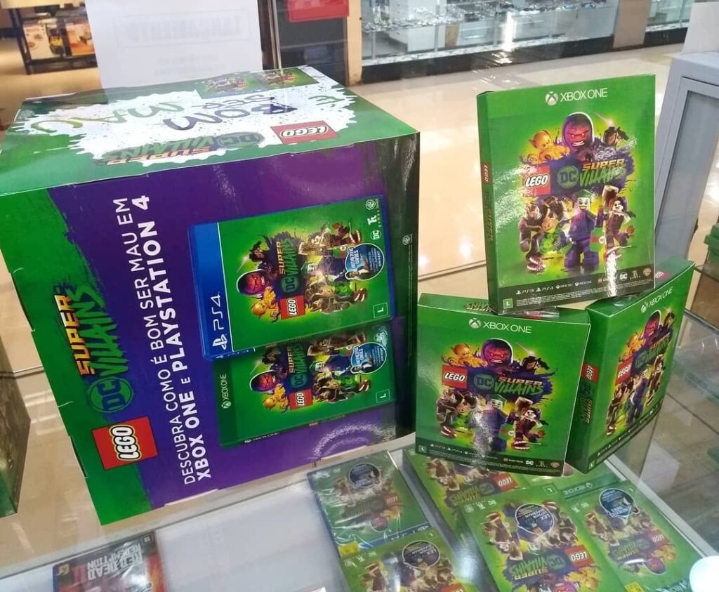 Propaganda LEGO DC Super Villains - Lojas Americanas - 2018