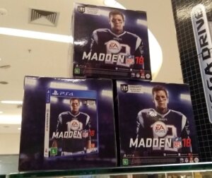 Propaganda Madden NFL 18 - Saraiva - 2017