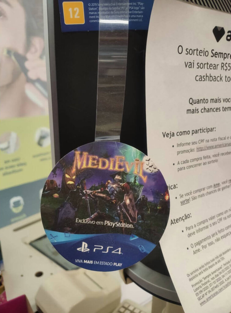 Propaganda MediEvil - Americanas - 2020
