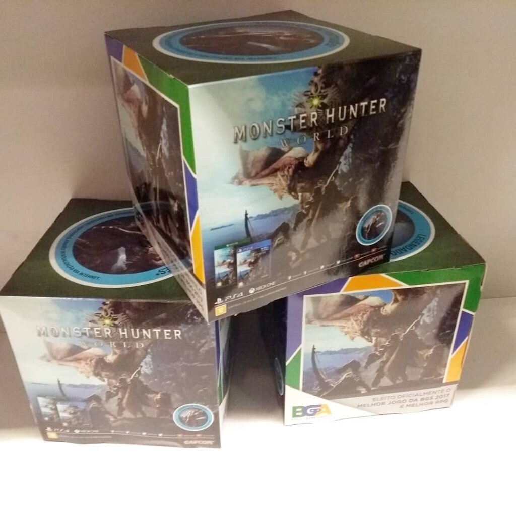 Propaganda Monster Hunter World - Geek.etc.br - 2018