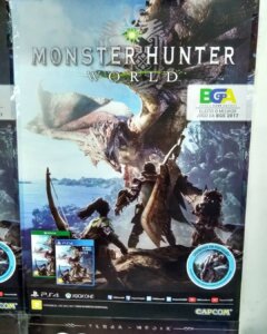 Propaganda Monster Hunter World - Santa Ifigênia - 2018