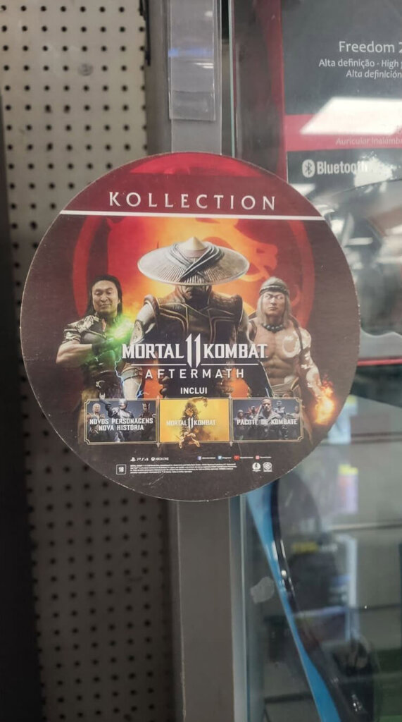 Propaganda Mortal Kombat 11 Aftermath Kollection - Americanas - 2020