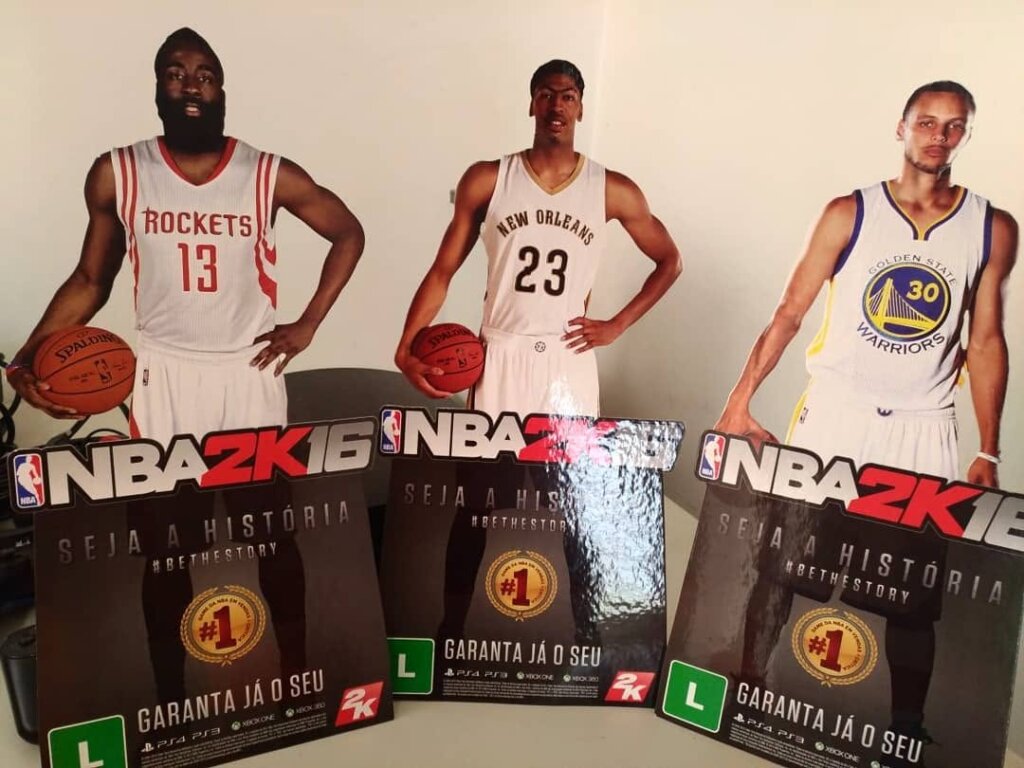 Propaganda NBA 2K 16 - São Paulo (@felipedecastro.r) - 2018