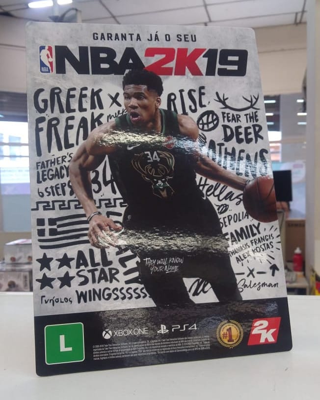 Propaganda NBA 2K19 - São Paulo - 2018