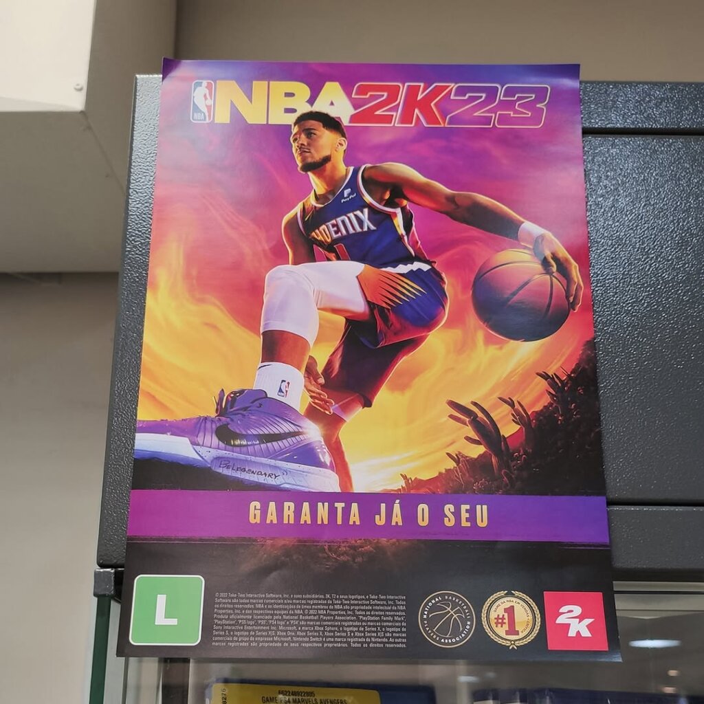 Propaganda NBA 2K23 - Americanas - 2022