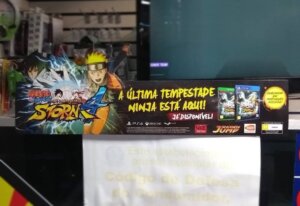 Propaganda Naruto Shippuden Ultimate Ninja Storm 4 - Santa Ifigênia - 2017