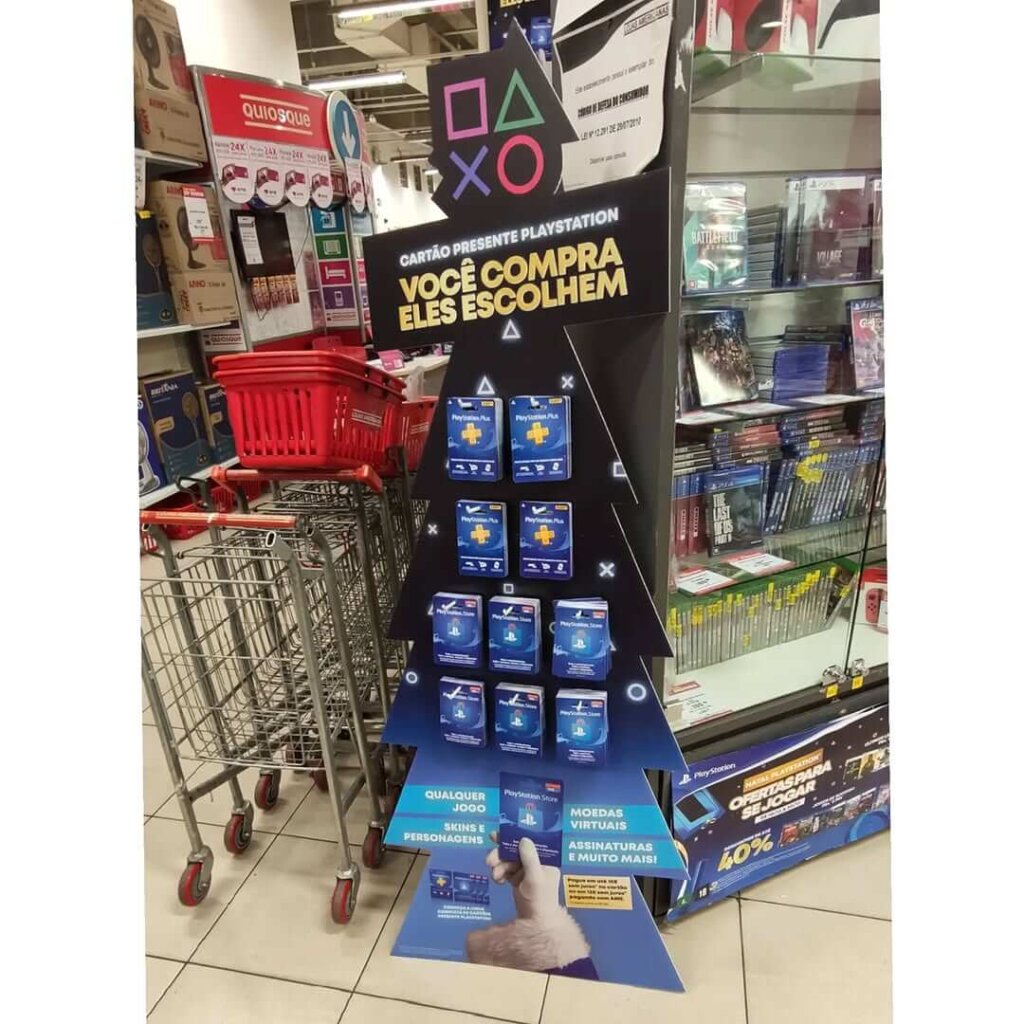 Propaganda Natal PlayStation - Americanas - 2021