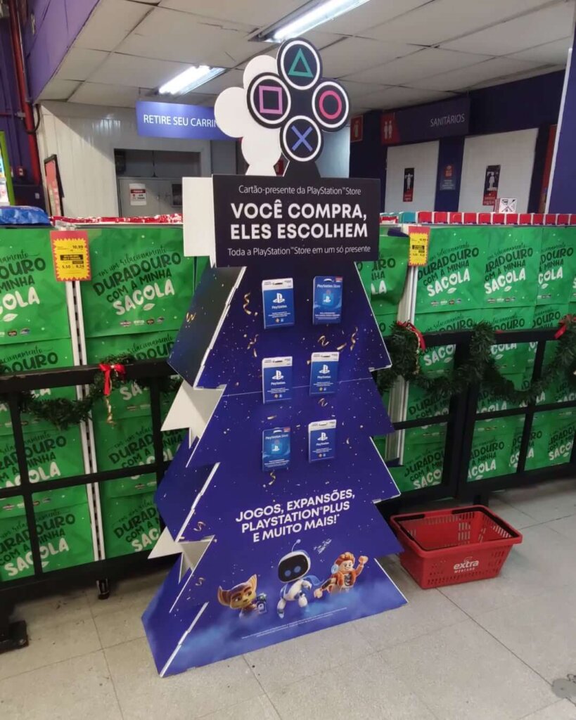 Propaganda Natal PlayStation - Extra - 2024