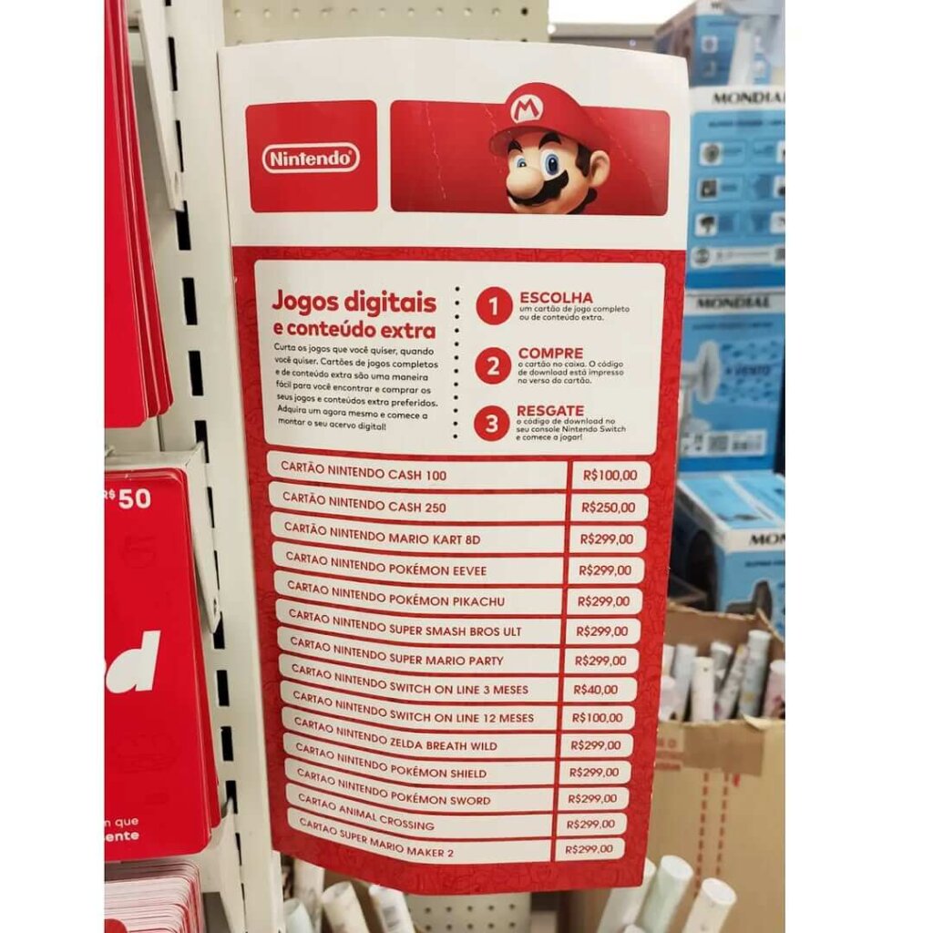 Propaganda Nintendo - Americanas - 2022