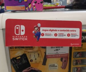 Propaganda Nintendo Switch - Americanas - 2022