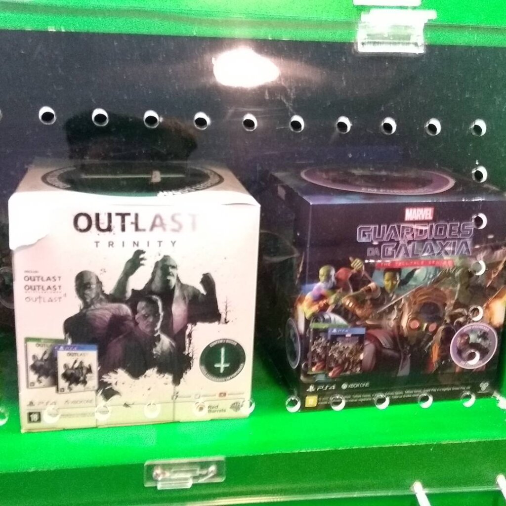 Propaganda Outlast Trinity e Guardiões da Galáxia - São Paulo - 2017
