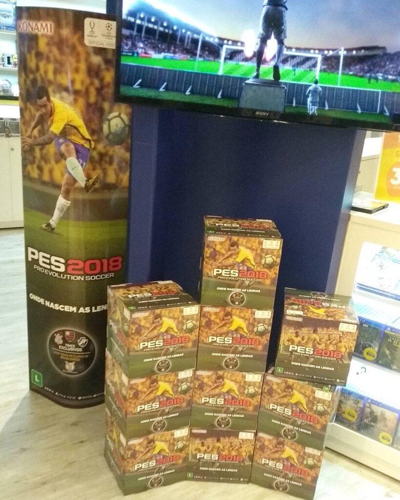 Propaganda PES 2018 - Saraiva - 2017